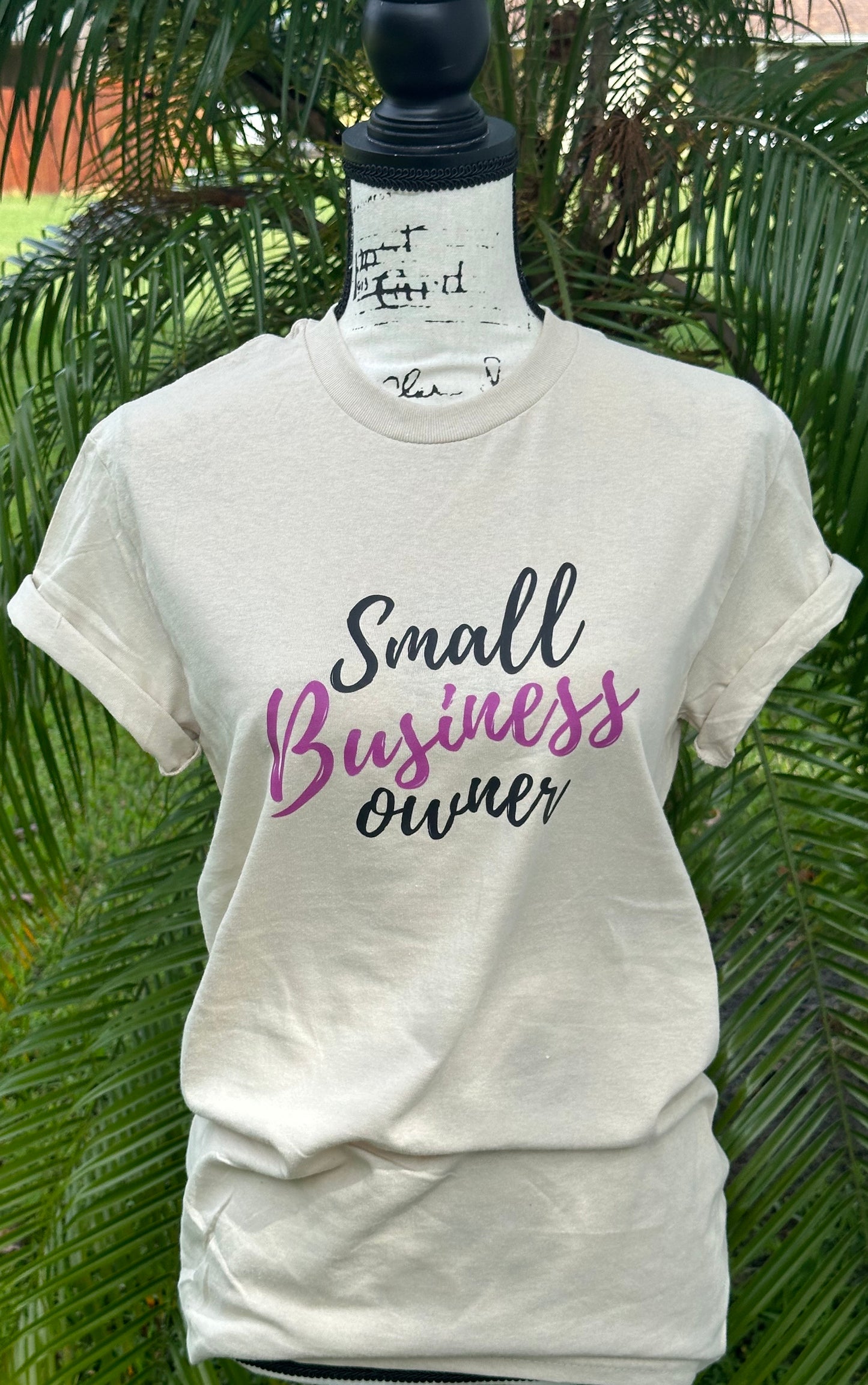 SMALL BUSINESS OWNER UNISEX T-SHIRTS