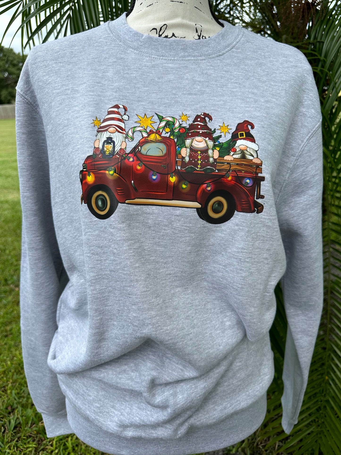 CHRISTMAS TRUCK SWEATSHIRTS