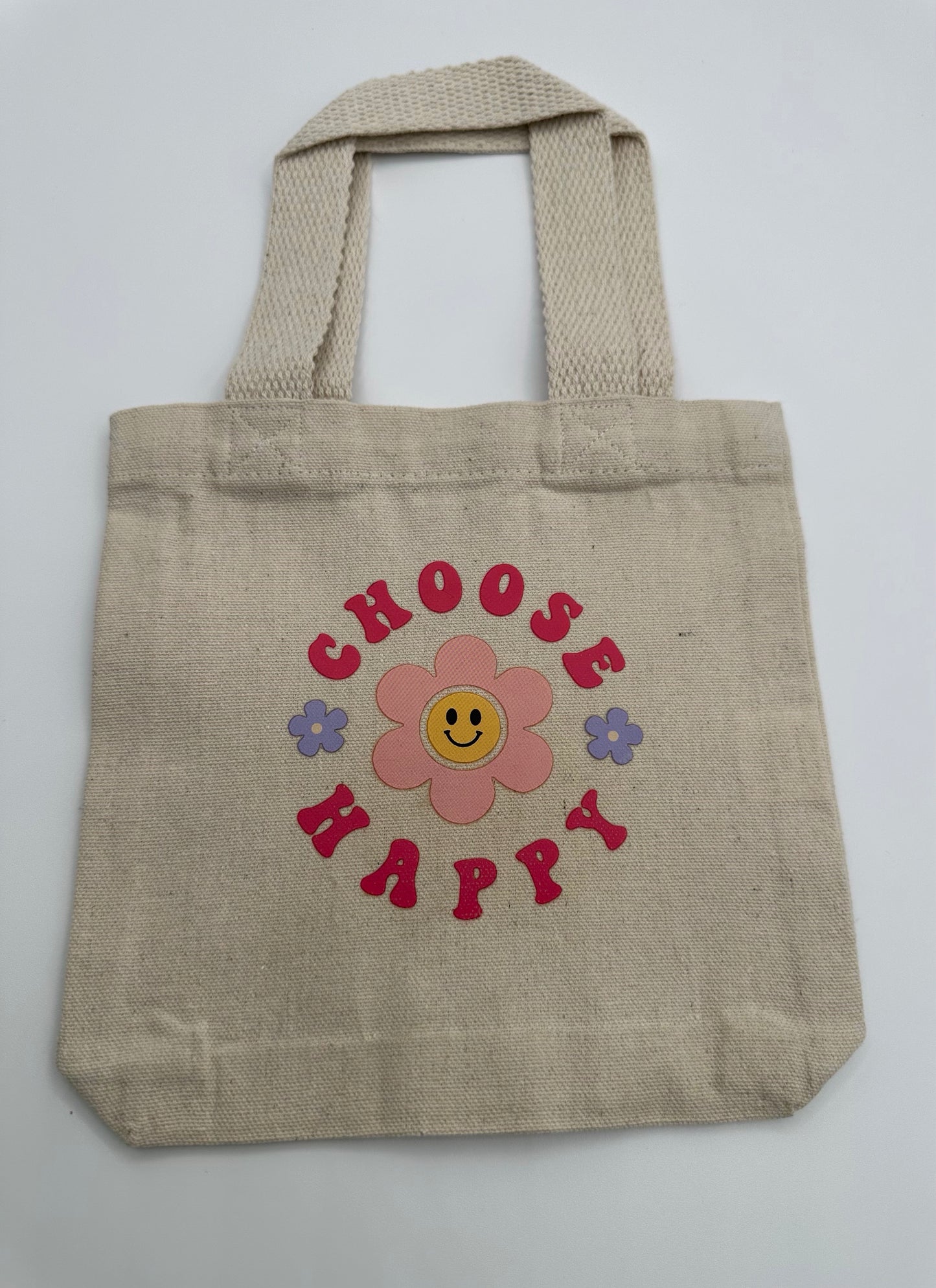 CHOOSE HAPPY TOTE BAG